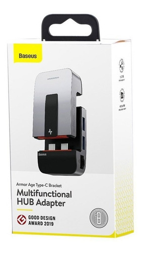 Hub Adaptador Multifuncional Hdmi Red Audio Macbook Baseus