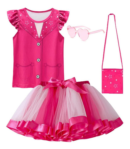 Conjuntos De Carnaval Para Niños Barbie Cosplay Ropa Conjuntos De Fiesta Princesa 