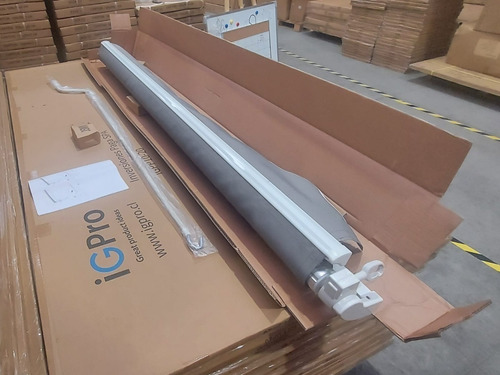 Imagen 4 de 6 de Toldo Con Brazo Retráctil 2x1,5mt Gris