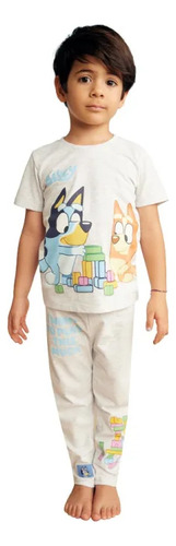 Conjunto Para Niñas Bluey 2 Pzas. Gris 4x