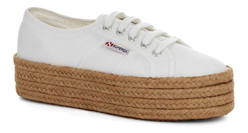 Tênis Feminino Superga Flatform Espadrille Cotropew 2790