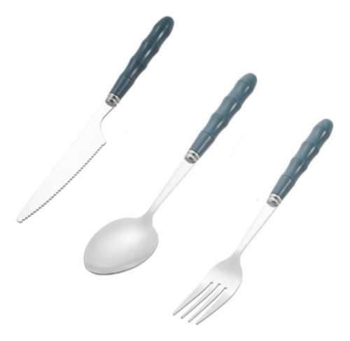 Set De Servicio Portable Cuchara Tenedor Con Estuche