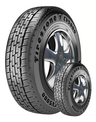 Combo X 2 Firestone 225/70 R15c 112/110r Cv5000 Br