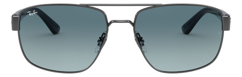 Lentes De Sol Azul Degradé Ray-ban Rb36630043m