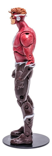 Dc Multiverse Flash Wally West - Mcfarlane - Robot Negro