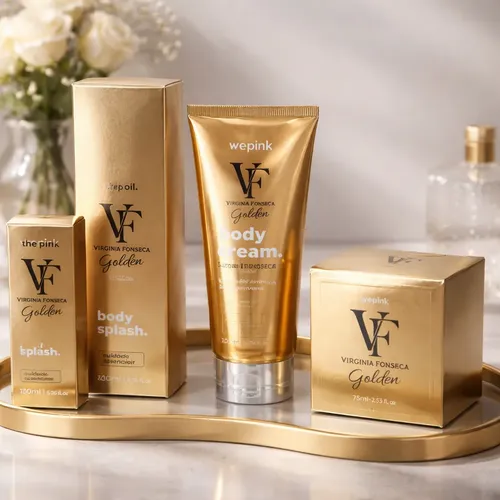 wepink VF Golden ボディケア3点セット Vf Golden Kit Wepink: Perfume 75ml + Body Splash + Body Cream +