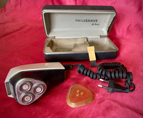 Antigua Afeitadora Phillips Philishave En Estuché Original (Usado)
