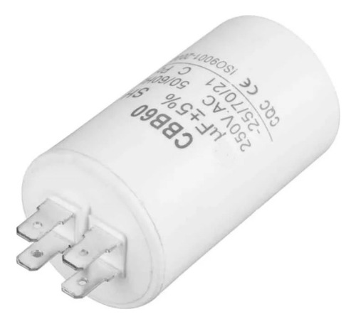 Capacitor Trabajo 120uf Mfd 250v Ac Terminal Microfaradios