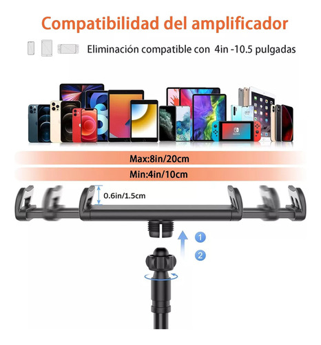Yo 80cm Brazo Celular Para La Cama,soporte Para Celular