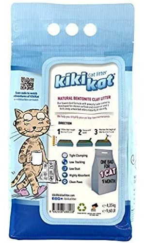 Imagen 4 de 8 de Kikikat Natura - Arena Para Gatos, Sin Perfume, Control Máxi