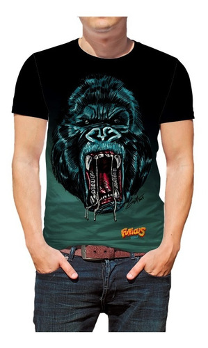 Remera Gorila Marca Furious