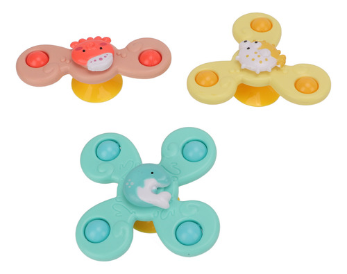Ventosa Giratoria Top Baby Toys Con Forma De Flor, 3 Unidade