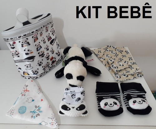 Kit Panda Baby Maternidade Bebe Neném Presente Maternidade