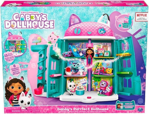 Boneca Gabbys Dollhouse Casa Playset Sunny
