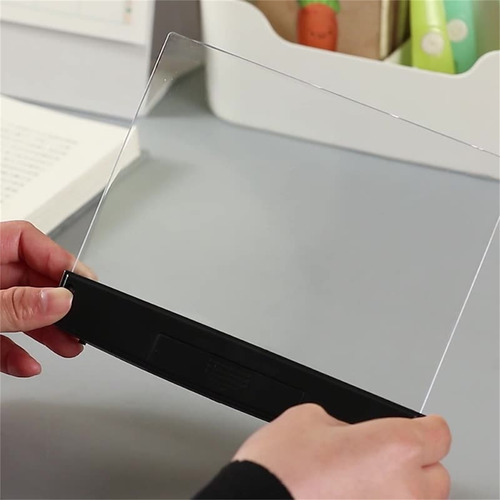 Lámpara De Lectura De Libros Con Panel Wedge Eyes, Tapa Blan