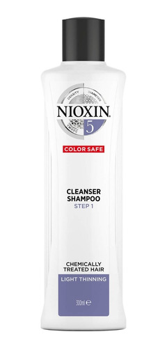 Nioxin-5 Shampoo Densificador Chemically Treated Hair