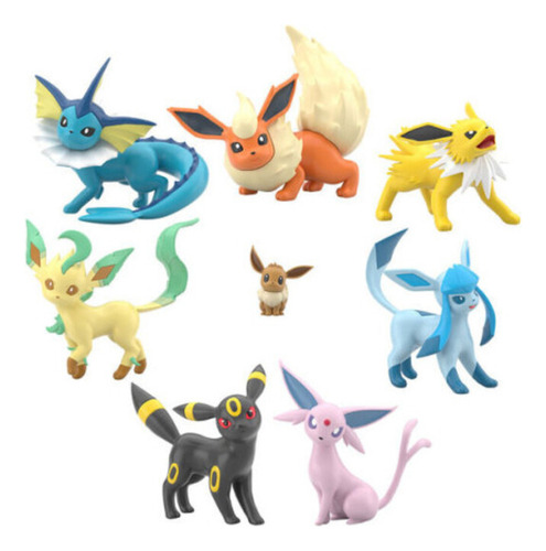 Pokemon Scale World Paldea Region Eevee Evolution Bandai