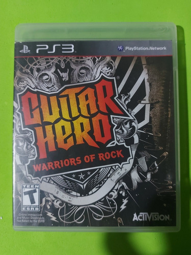 Jogo Guitar Hero Warriors Of Rock Ps3  Original Usado