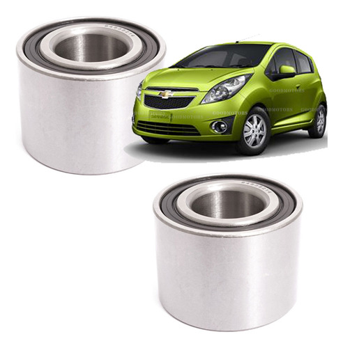 Rodamientos Rueda Delantera Chevrolet Spark Gt 2009 2019 Par