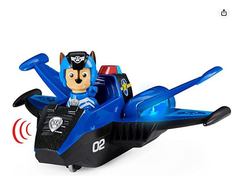 Paw Patrol Jet To The Rescue Chase Luz Y Sonido