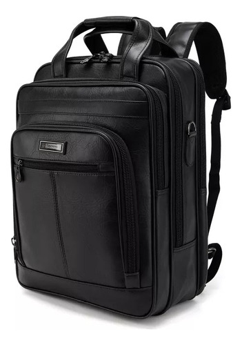 Mochila urbana Toynovo Luxo Mochila/Bolsa Executiva cor preto 15L