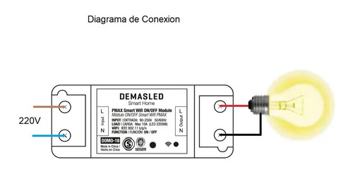 Imagen 5 de 5 de Interruptor Inteligente Wifi 10a Para App Tuya / Smartlife