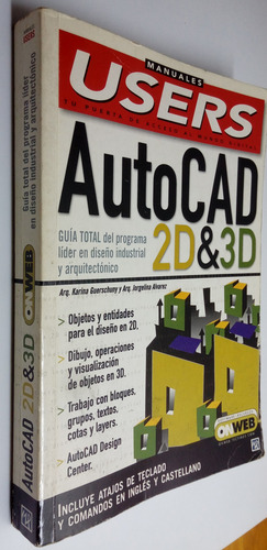 Autocad 2d & 3d - Manuales Users (Usado)
