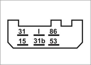 Relé Do Limpador De Para-brisa Volvo / 8121768 - Dni 8852