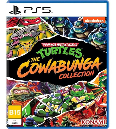 Imagen 1 de 4 de Teenage Mutant Ninja Turtles The Cowabunga Collection Ps5