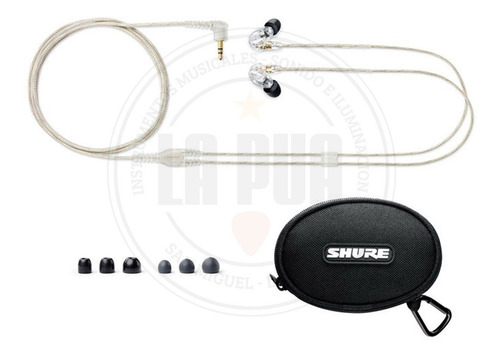 Imagen 5 de 9 de Auricular Intraural Profesional Shure Se215-cl C/removible