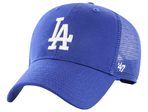 Gorra Curva Color Azul Fortyseven Dodgers Los Ángeles Mvp 