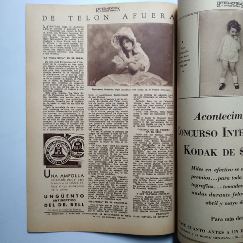 Revista De Revistas, García Cabral, Diego Rivera No. 1083 (Usado)