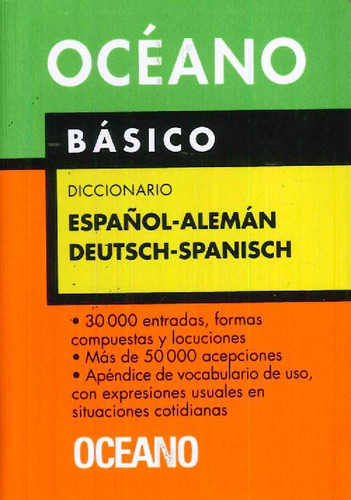 Libro Diccionario Básico Español-alemán Deutsch-spanisch De