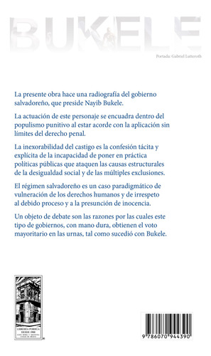 Bukele, Dictadura Con Apoyo Popular. Editorial Porrúa