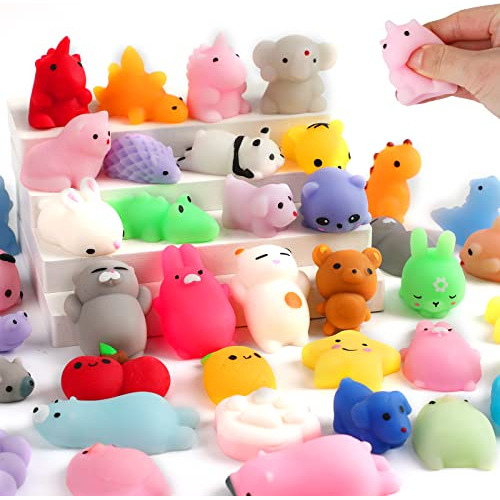 24 Piezas Mochi Squishy Toys Mochi Kawaii Squishies Jug...