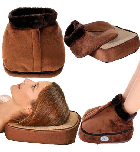 Bota Calentador De Pies Y Masajeador De Cuello