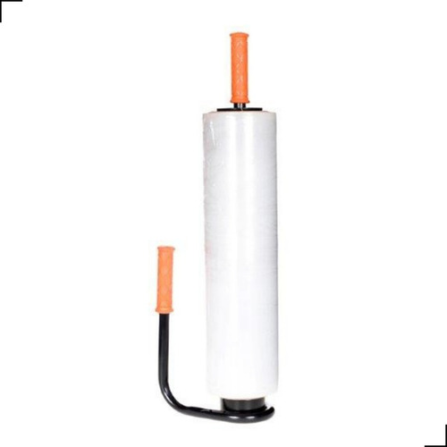 1 Rolo Filme Stretch 500mm X 25micras Virgem Sem Bobina 100m
