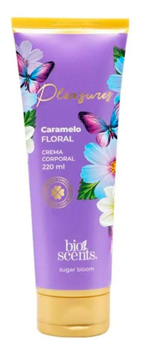Crema Corporal Bioscents Pleasures Caramelo Floral 220 Ml