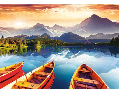 Rompecabezas Puzzle 2000 Piezas Trefl Lago Cristal