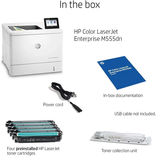Imagen 3 de 5 de Impresora Hp Color Laserjet Enterprise M555dn