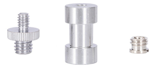 3 Adaptador De Montaje De Tornillo Roscado De 2x1/4 3 Piezas