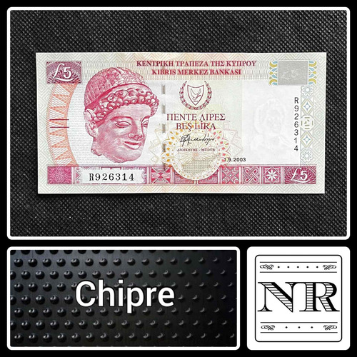 Chipre - 5 Pounds - Año 2003 - P #61 - Europa