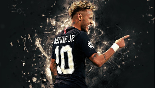 Poster Neymar  Auto Adhesivo 40x70cm #50