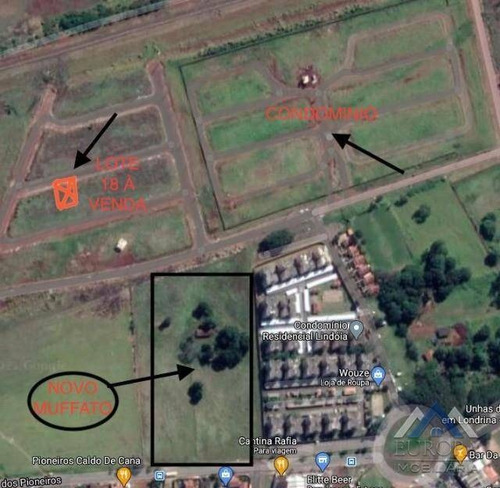 Imagem 2 de 2 de Terreno À Venda, 250 M² Por R$ 160.000,00 - Pioneiros - Londrina/pr - Te0575