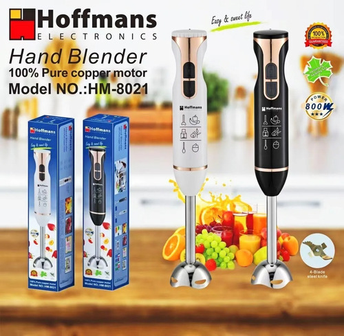 Mini Pimer Batidora De Inmersión Hoffmans Hm-8021