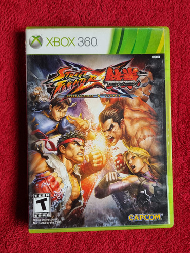 Street Fighter Vs Tekken Xbox 360 Completo (Usado)