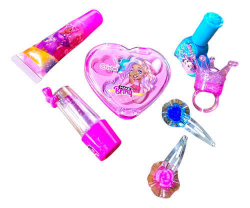 Makebrinq Kit Maquiagem Infantil Seguro E Divertido