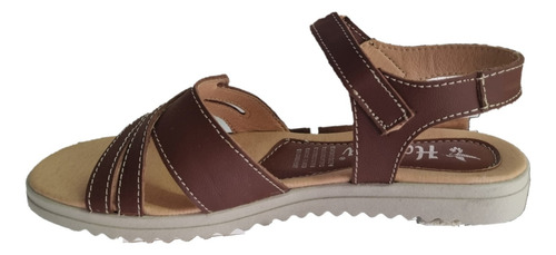 Sandalia Hannia 1052 De Piel Para Dama