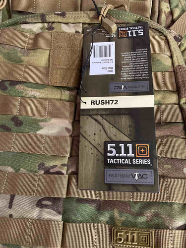 Imagen 8 de 10 de Mochila Rush 72 Multicam 5.11 Tactical Entrega Inmediata!!!!