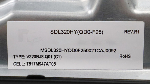 Tela Display Lcd Sdl320hy Philco 32 Ptv32e20agbl